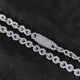 Caratix 6mm Infinity 8-Character Cuban Link Necklace for Men & Women