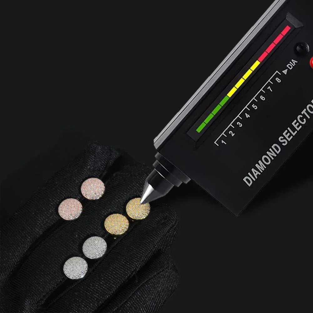 S925 Silver D Color Style Moissanite Round Stud Earrings - CaratixJewelry