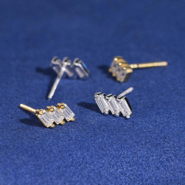 S925 Silver Moissanite Look Creative Earrings for Women - CaratixJewelry