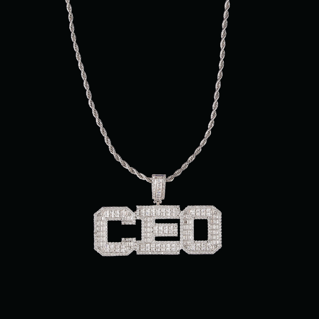 Stylish Iced Out Personalized Custom Name Necklace Pendant - Luxury Custom Jewelry