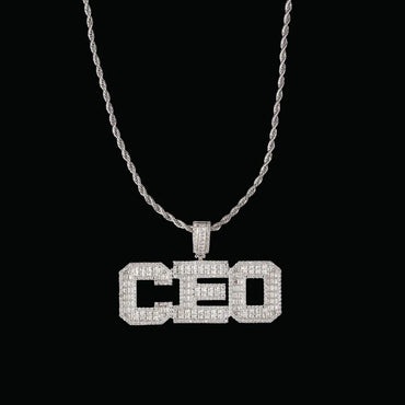 Stylish Iced Out Personalized Custom Name Necklace Pendant - Luxury Custom Jewelry - CaratixJewelry