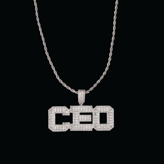 Stylish Iced Out Personalized Custom Name Necklace Pendant - Luxury Custom Jewelry