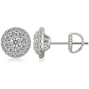 Black Iced D Color VVS Tassel Style 925 Silver Earrings - CaratixJewelry