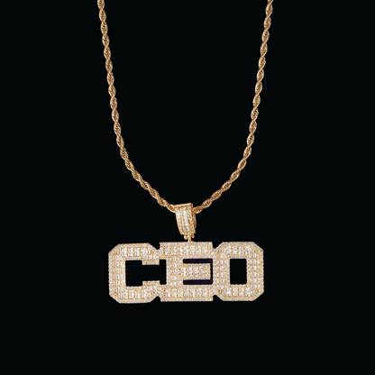 Stylish Iced Out Personalized Custom Name Necklace Pendant - Luxury Custom Jewelry