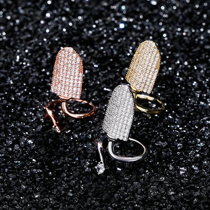 Adjustable Nail Ring for Women | Fingertip Protective Jewelry | Caratix