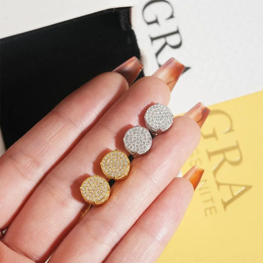 S925 Silver D Color Moissanite Stud Earrings - CaratixJewelry