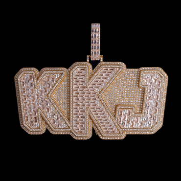 King Iced Out Personalized Name Custom Necklace Pendant - Luxury Custom Jewelry