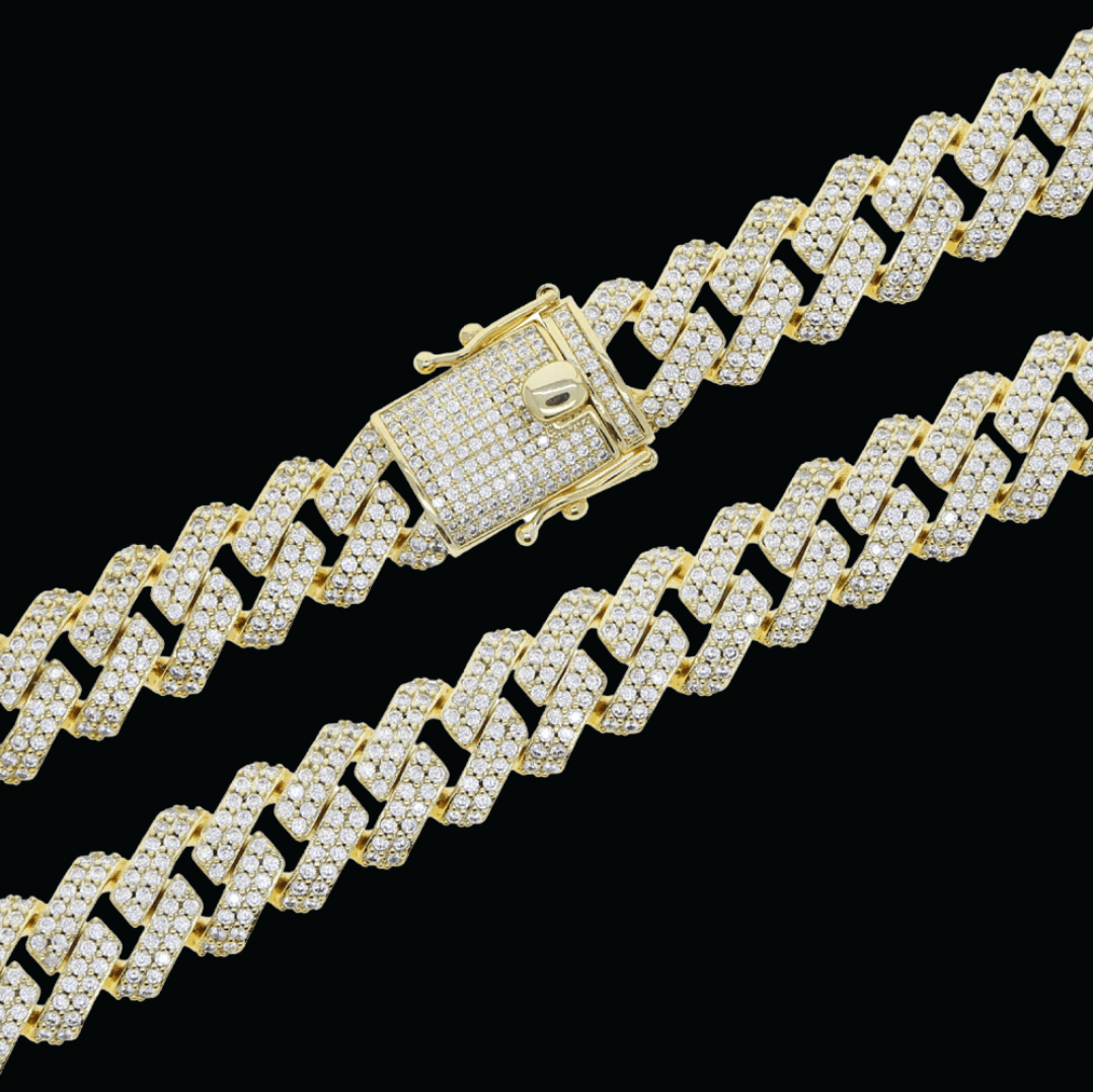 12MM Miami Cuban Link Iced Out Diamond Bracelet – Luxury Hip Hop Jewelry for Men & Women