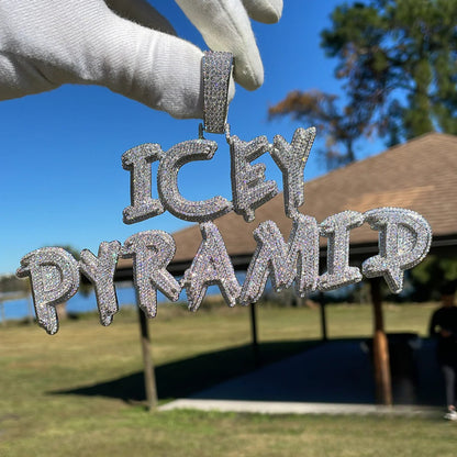 Trend Luxury Design Iced Out Personalized Custom Name Necklace Pendant - Premium Custom Jewelry