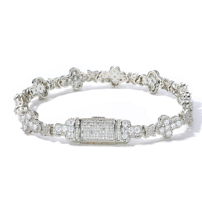 CARÁTIX Brass Zircon Cross Necklace – Iced Out CZ Bling Chain Jewelry for Women | Hip Hop Fashion Gift