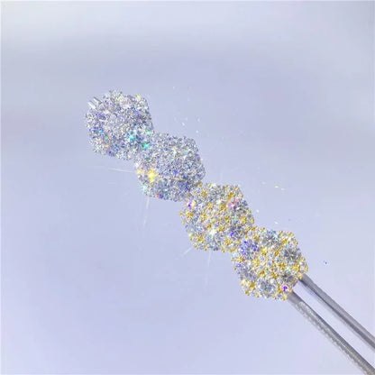 S925 Silver Moissanite Inspired Floral Stud Earrings - CaratixJewelry