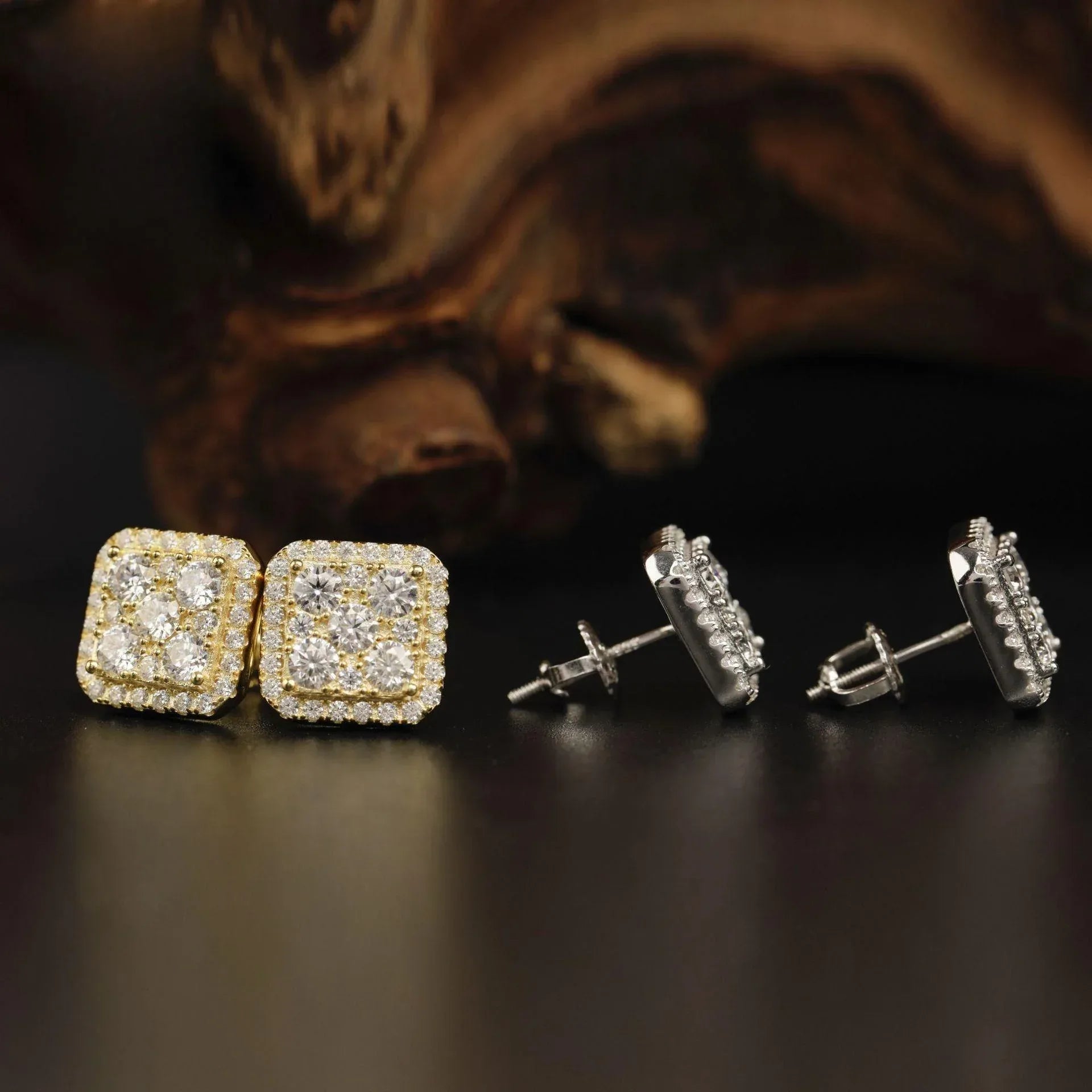 3mm VVS S925 Silver Moissanite Look Stud Earrings - CaratixJewelry