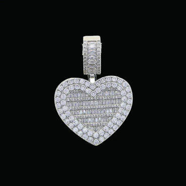 Openable Heart-Shaped Photo Pendant – Custom Jewelry for Men & Women - CaratixJewelry