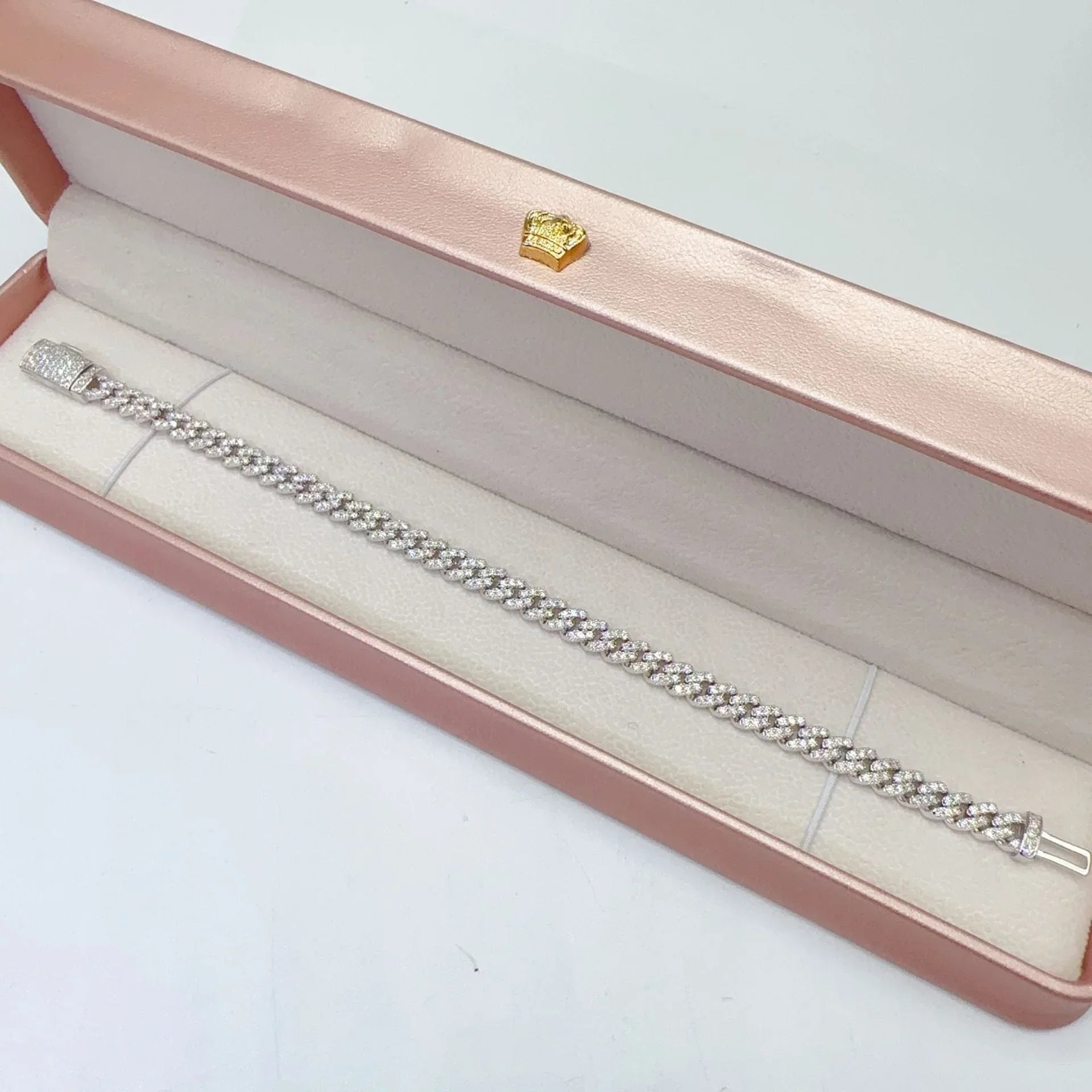 6mm Moissanite Cuban Link Bracelet/Necklace – S925 Sterling Silver -Cut Hip Hop Men’s Streetwear Jewelry - CaratixJewelry