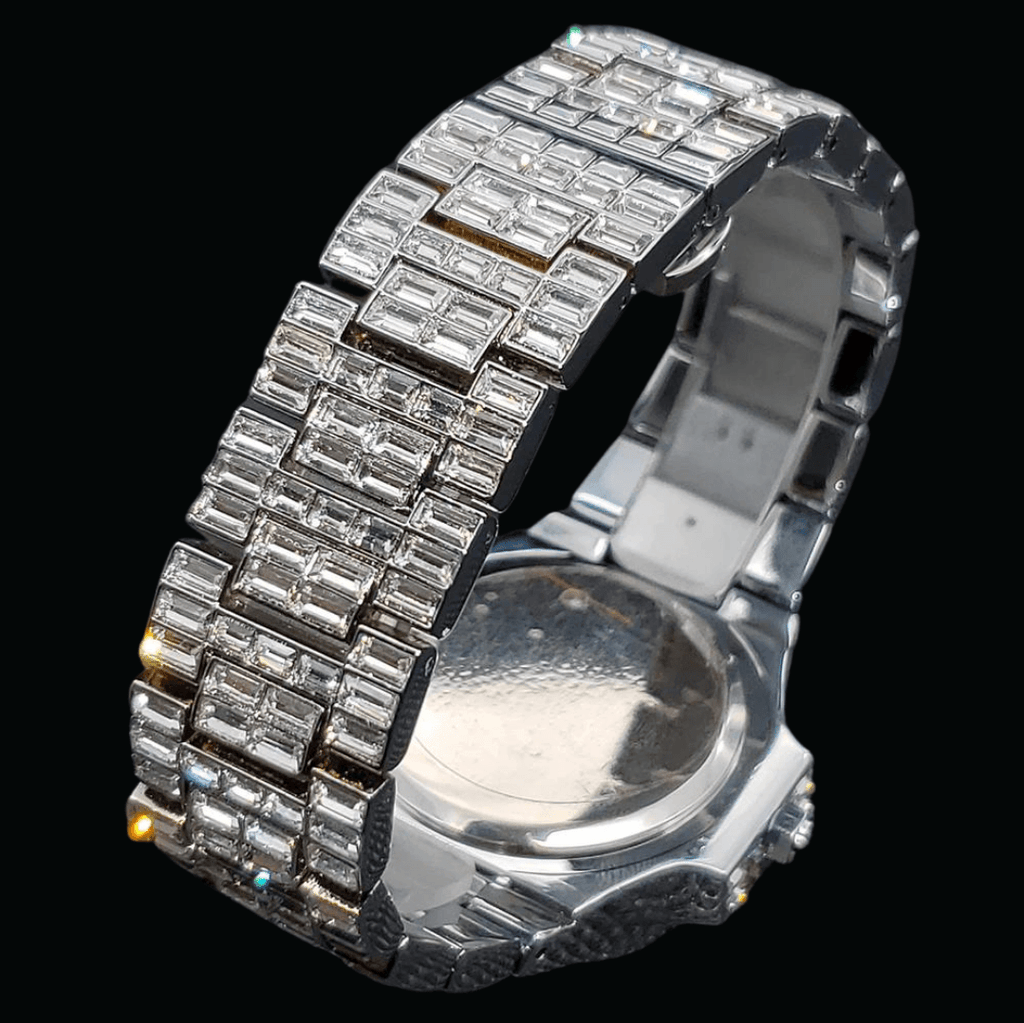 Fully Lab Diamond Iced Out Diamond Watch