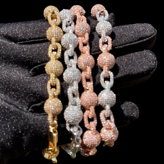 11MM World's Tennis Prong Iced Out Diamond Bracelet – Luxury Hip Hop Jewelry for Men & Women