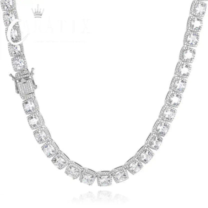 CARÁTIX - New 10mm Cluster Tennis Chain Bracelets Bling Girls Crystal Sugar Zirconia Jewelry Bracelet for Women Valentine's Day Gift for Men & Girls & Boys Mothers' Day Gift #Springtok