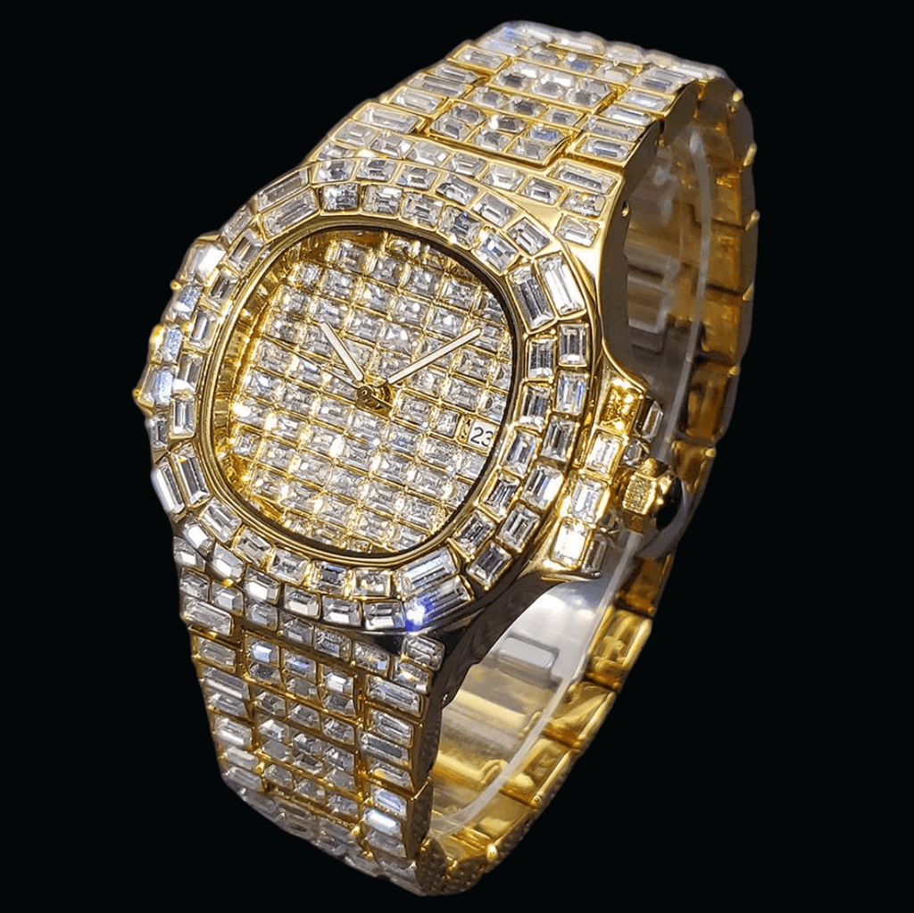 Fully Lab Diamond Iced Out Diamond Watch