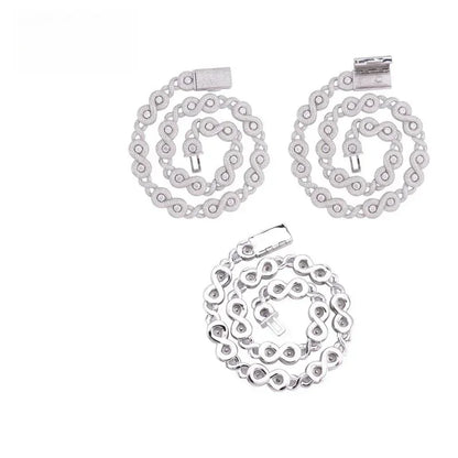 17mm Moissanite “88” Pendant Cuban Link | S925 Silver Men’s Hip Hop Chain - CaratixJewelry