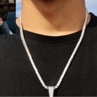 CARÁTIX -Iced Out Ratten Jesus Necklace Pendant for Men Prong Setting Hip Hop Jewelry Valentine's Day Gift for Men & Girls & Boys Mothers' Day Gift #Springtok