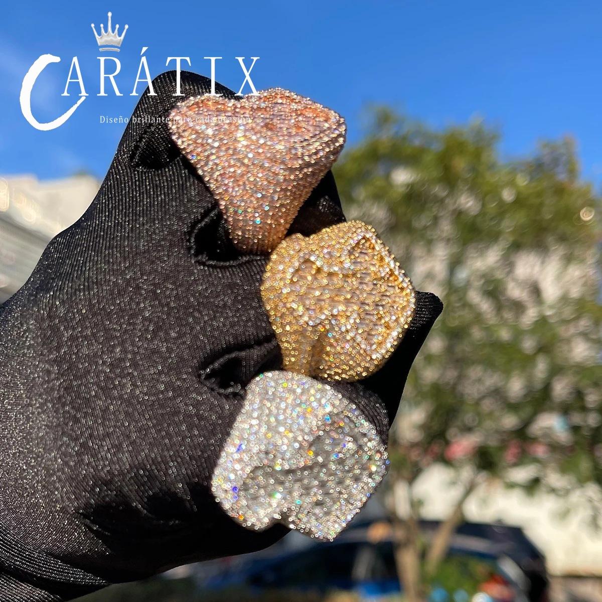 CARÁTIX T-Cross Ring | True Electroplated High Quality Hip Hop Jewelry for Men