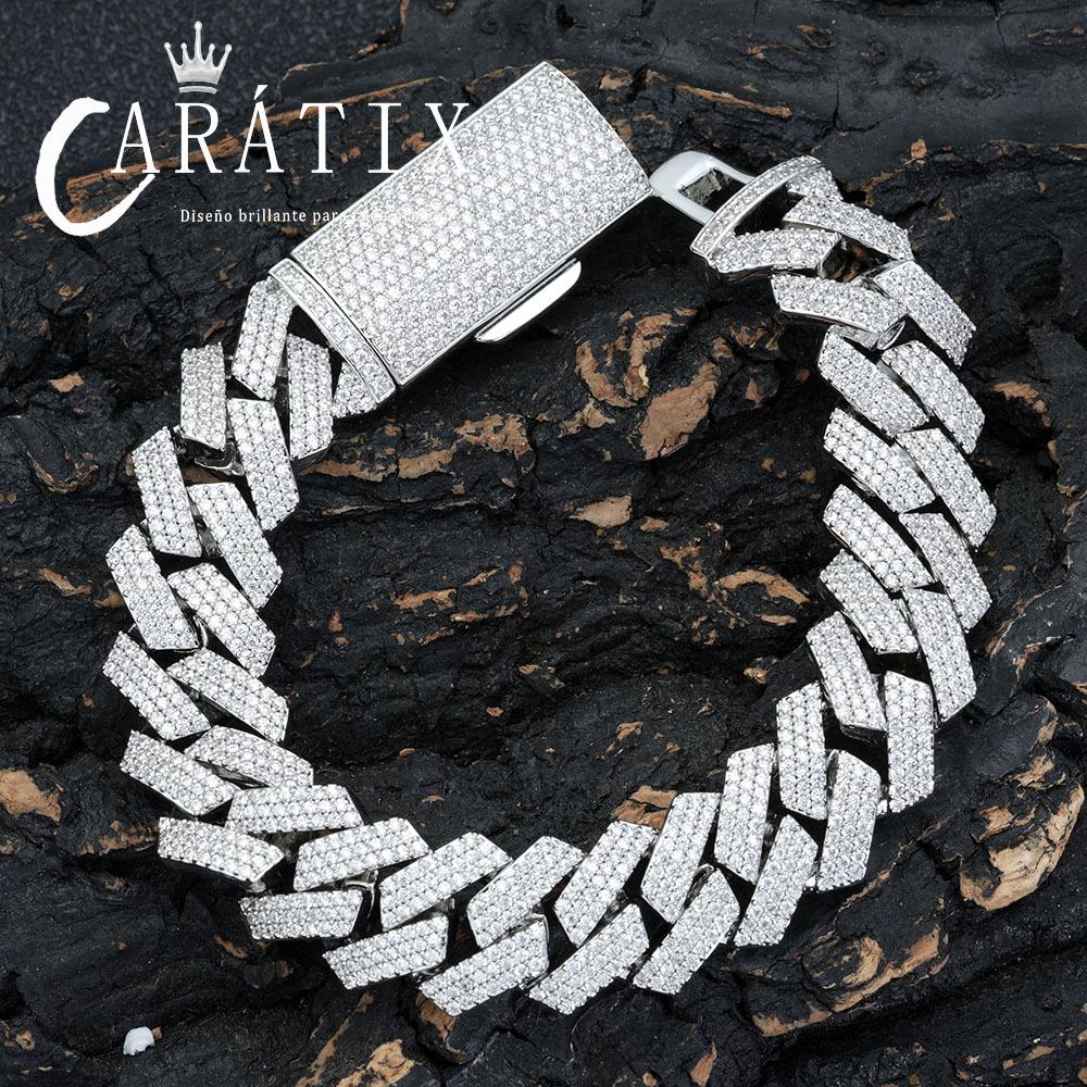 CARÁTIX – 16mm Chunky Cuban Link Chain Necklace | Hip Hop Rock Jewelry for Men & Women