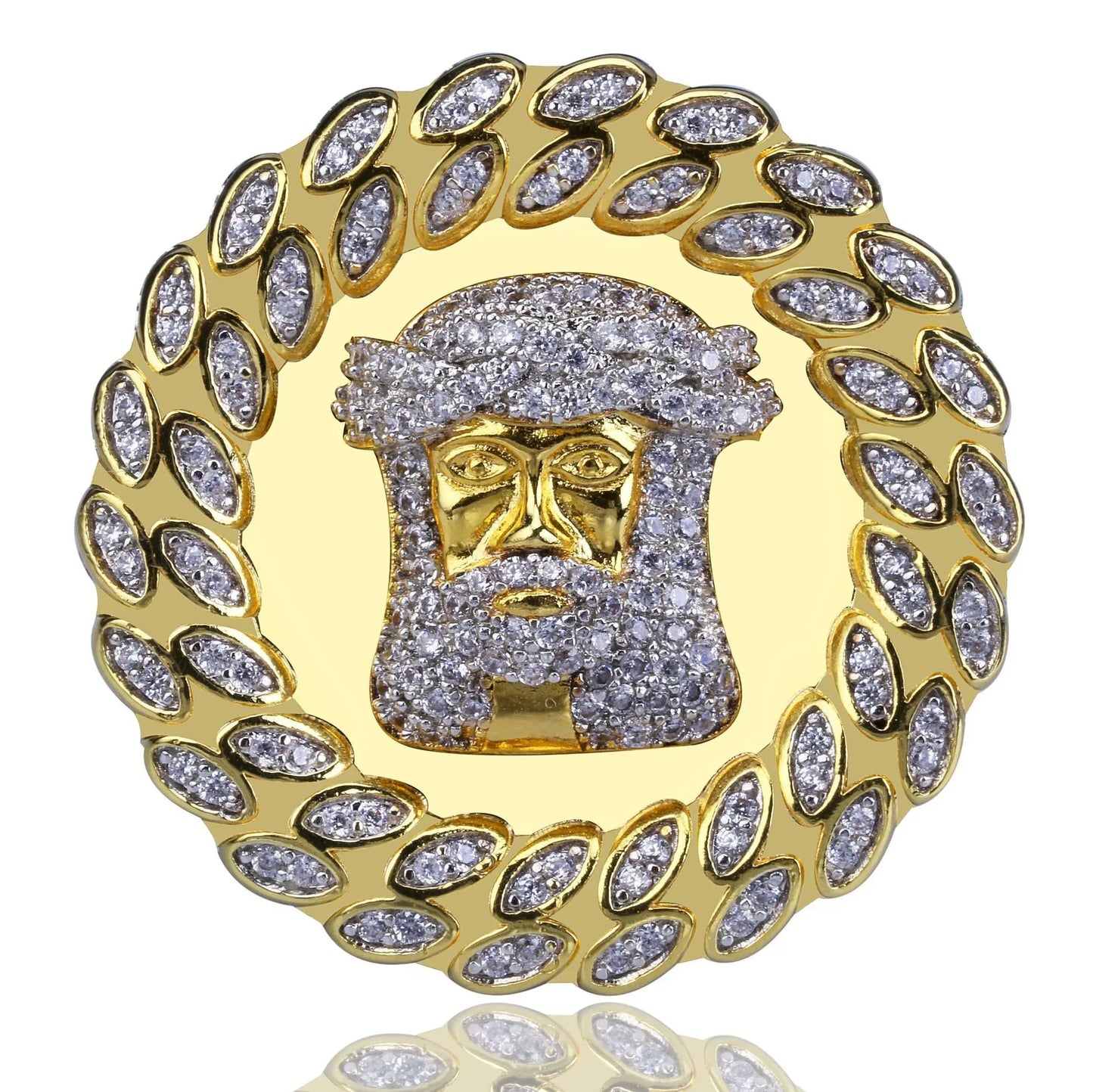 Men's Full Micro-Pave Iced Out Ring | Heavyweight Hip Hop Bling | Caratix