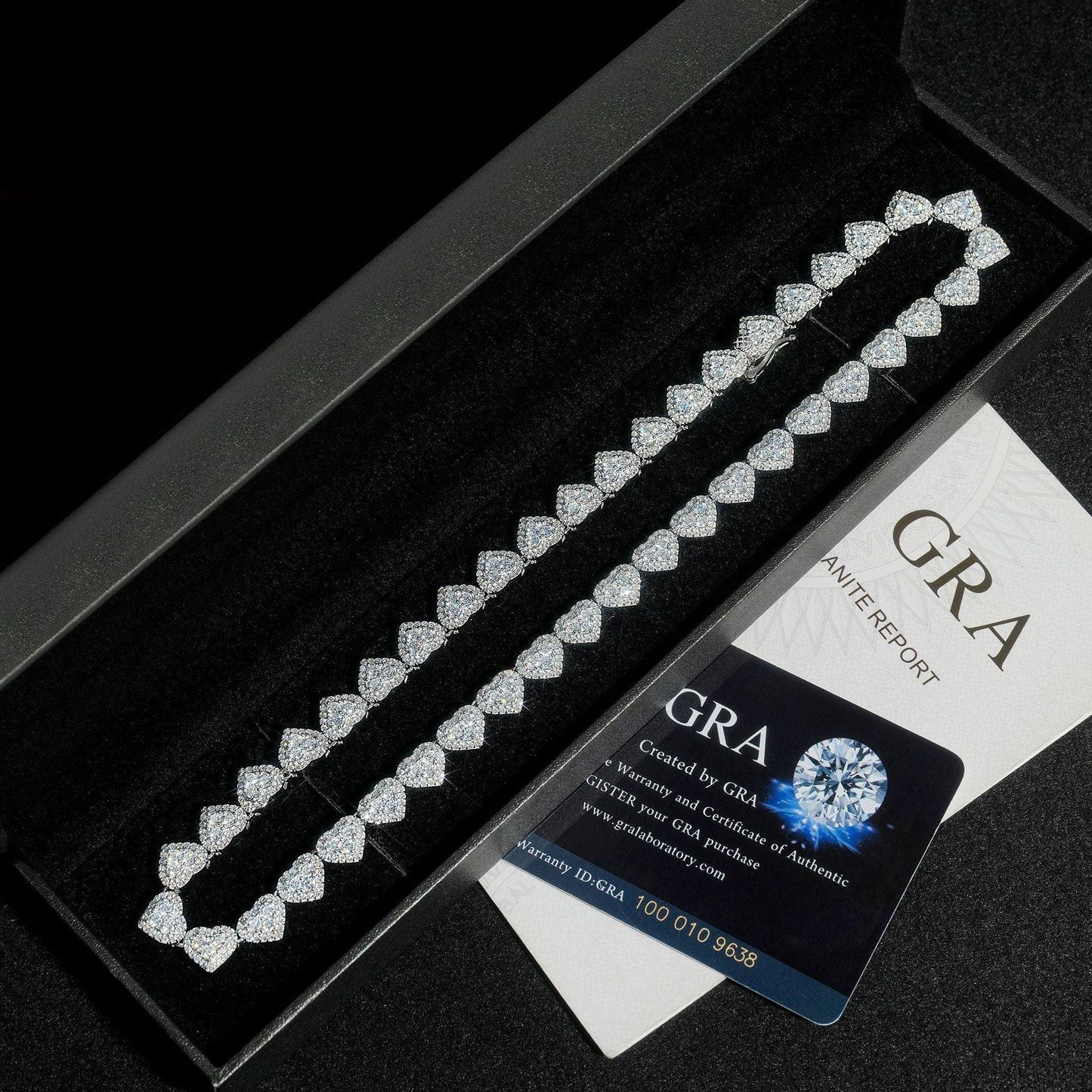 8mm Iced-Out Moissanite Bracelet/Necklace – S925 Sterling Silver Unisex Hip Hop Streetwear Jewelry - CaratixJewelry