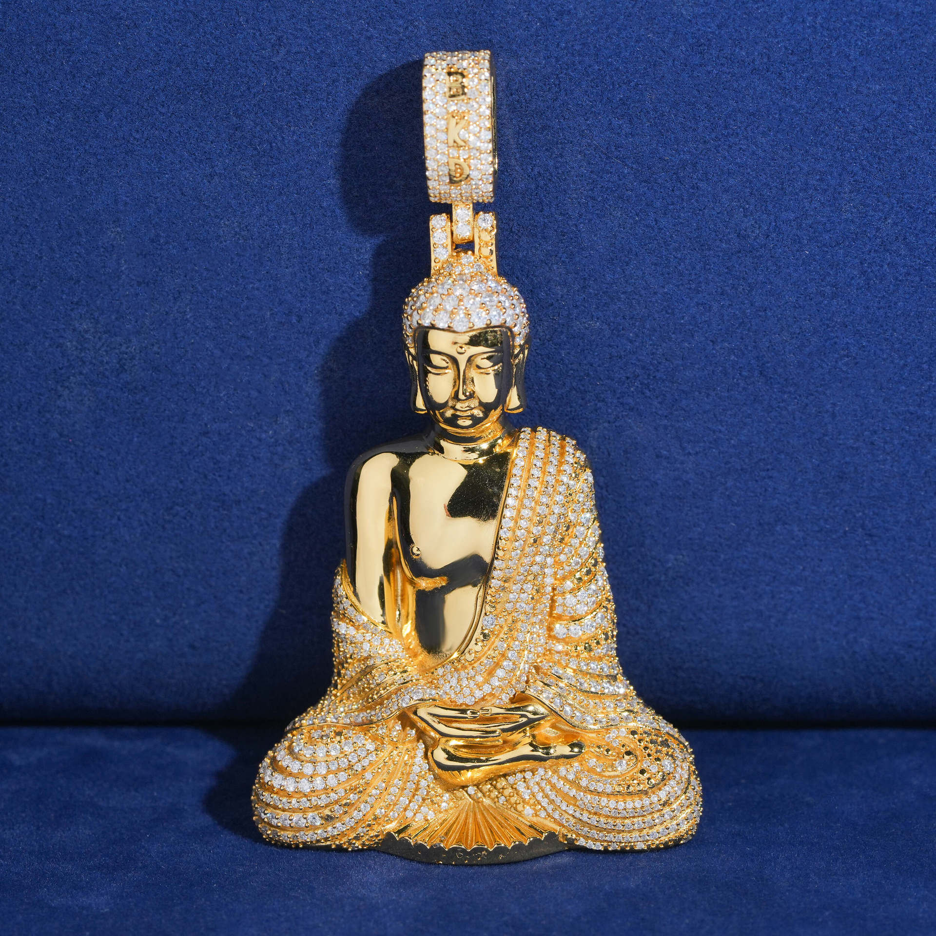 925 Silver Moissanite Pendant – High - End Personalized Jewelry, Unique Statement Piece - CaratixJewelry