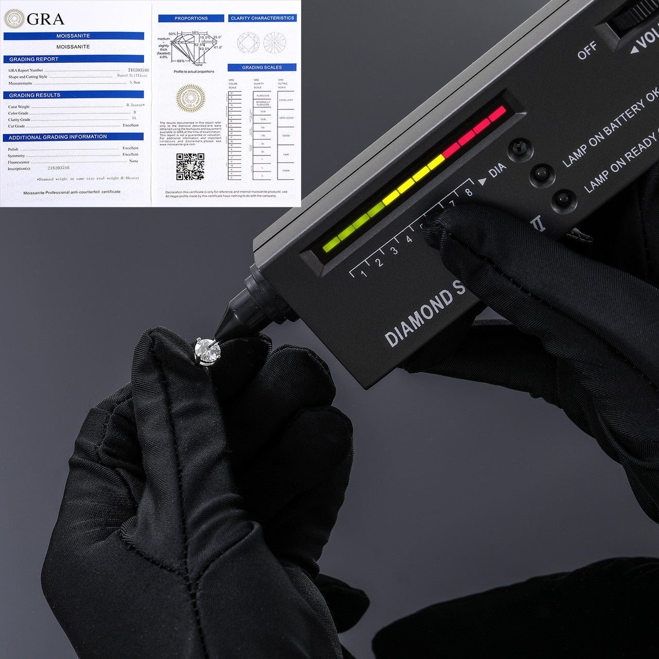 9mm Sterling Silver VVS Lab Diamond Hip Hop Bling Earrings