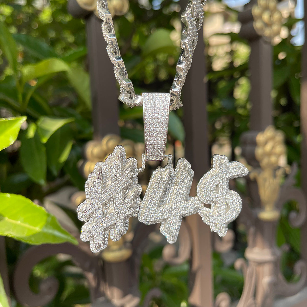 Trend Luxury Design Iced Out Personalized Custom Name Necklace Pendant - Premium Custom Jewelry