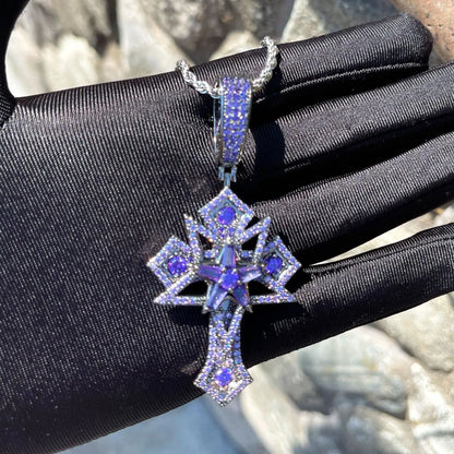 Men's Opium Style Gothic Necklace | Y2K Punk Grunge Jewelry | Caratix - CaratixJewelry