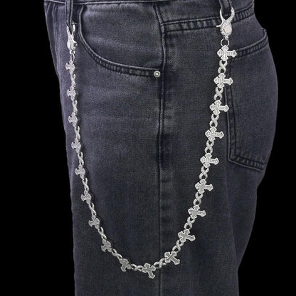 Iced Out Figure 8 Waist Chain Mixed Zircon Rapper Iced Out Chain Style for Women | Caratix Jewelry - CaratixJewelry