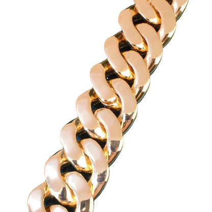 25mm Iced Out Bubble Cuban Chain Necklace with Copper & Zircon - CaratixJewelry