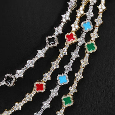 6.5mm Tennis Bracelet Zircon Iced Out Jewelry for Men | Caratix Jewelry - CaratixJewelry