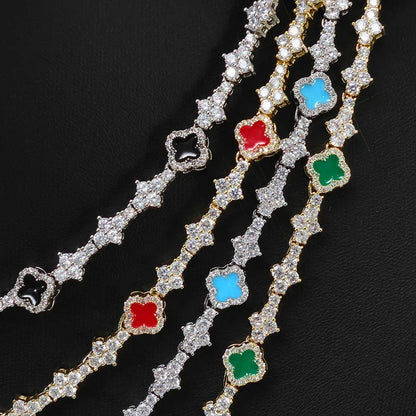 6.5mm Tennis Bracelet Zircon Iced Out Jewelry for Men | Caratix Jewelry - CaratixJewelry