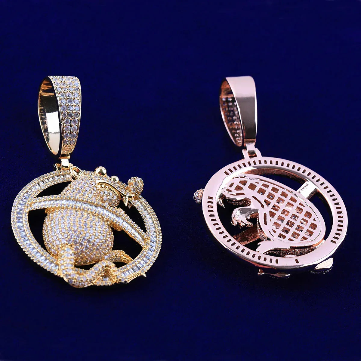 Men's & Women's Cartoon Character Necklace | Premium Copper CZ High-End Fashion Jewelry - CaratixJewelry