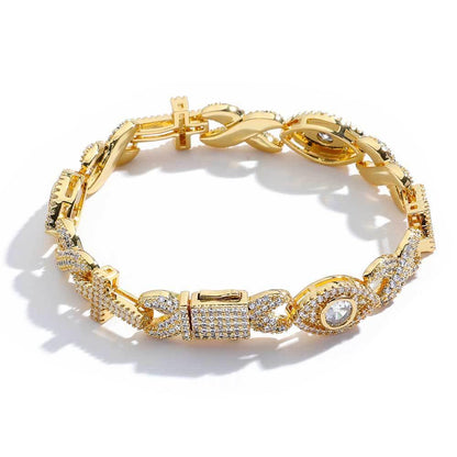 S925 Silver Moissanite Chain for Men Hip Hop Jewelry | Caratix Jewelry - CaratixJewelry