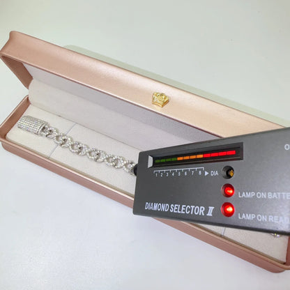 10mm Moissanite Cuban Link Necklace | S925 Silver Single-Row Hip Hop Chain - CaratixJewelry