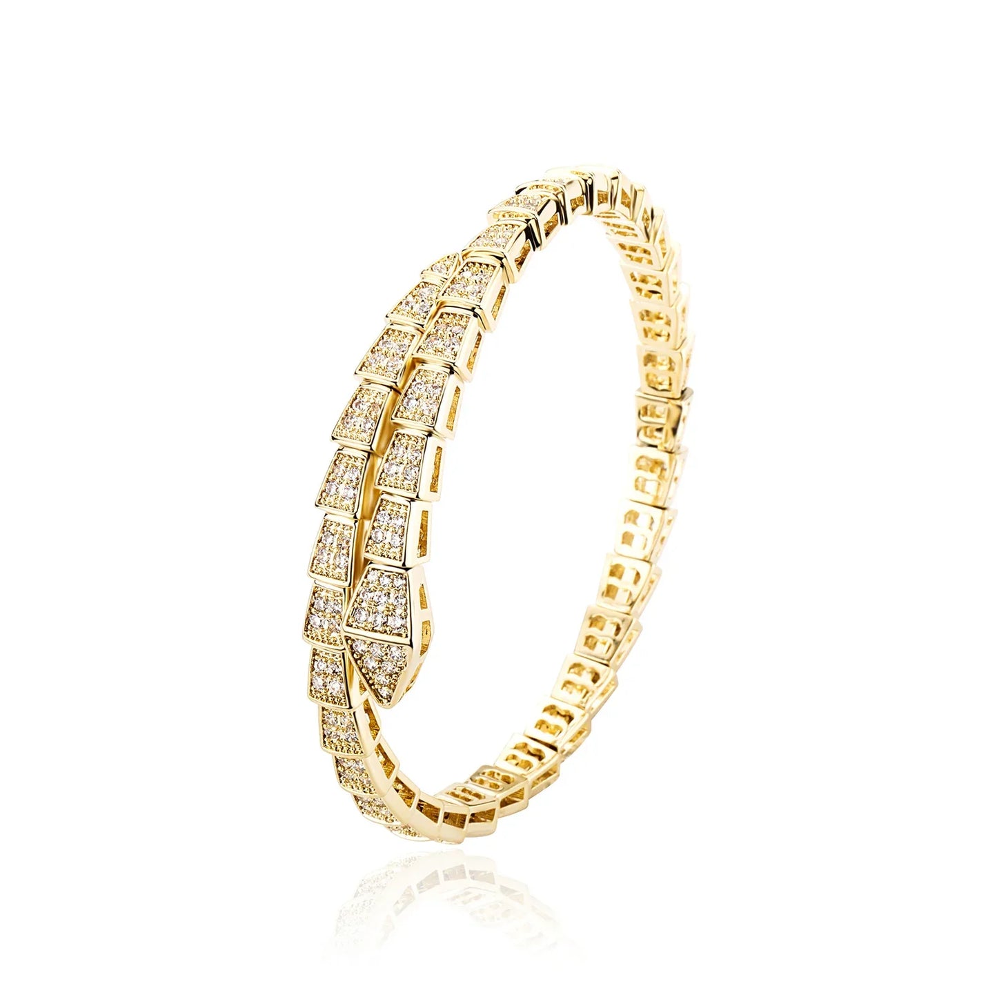 Mechanical Bone Joint Bracelet & Ring Set | Iced Out Skeleton Bling | Caratix