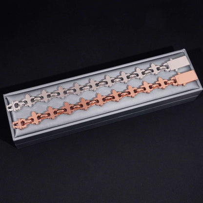 16mm Moissanite Cross Bracelet | 2025 S925 Silver Men’s Iced Out Hip Hop Jewelry - CaratixJewelry