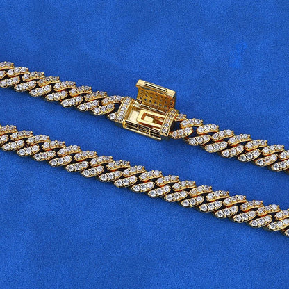 Custom 8mm S925 Silver Cuban Bracelet | Men's Luxury Hip Hop Jewelry | Caratix - CaratixJewelry