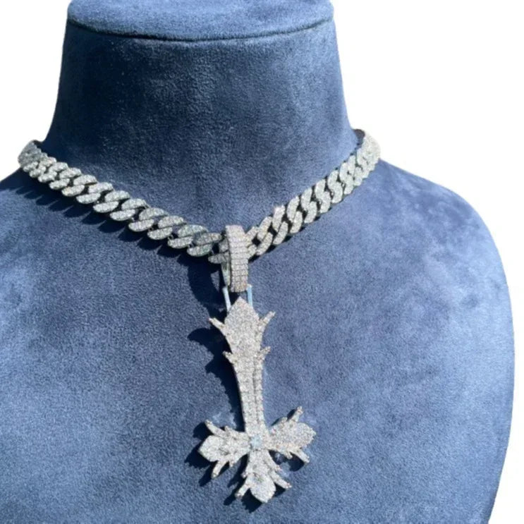 Men's Hip Hop Streetwear Necklace |14K Gold Finish Silver/Copper Jewelry - CaratixJewelry