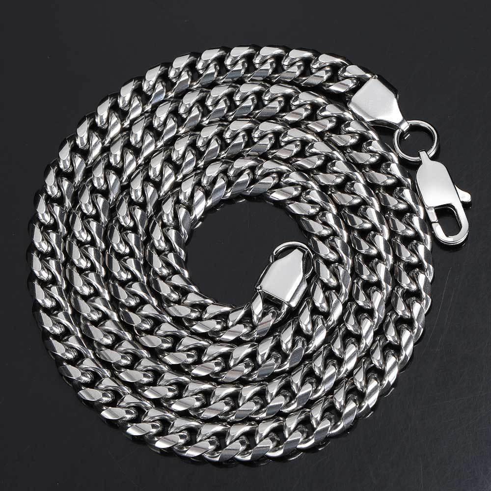 Snake Head Cuban Chain Necklace with Box Clasp 18K Gold Plated for Men | Caratix Jewelry - CaratixJewelry