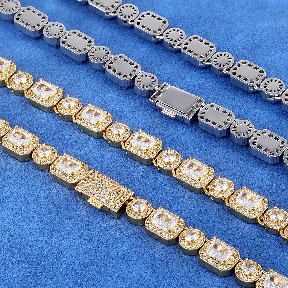 Custom Iced Out CZ Pendant Necklace for Men – Hip Hop Jewelry with 14k Gold Plating | Caratix Jewelry - CaratixJewelry