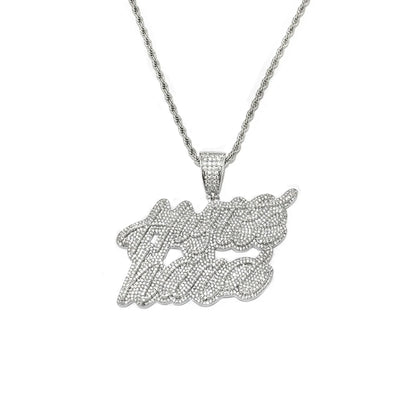 Women's Motivation Necklace | Premium Copper CZ Ambition Jewelry - CaratixJewelry