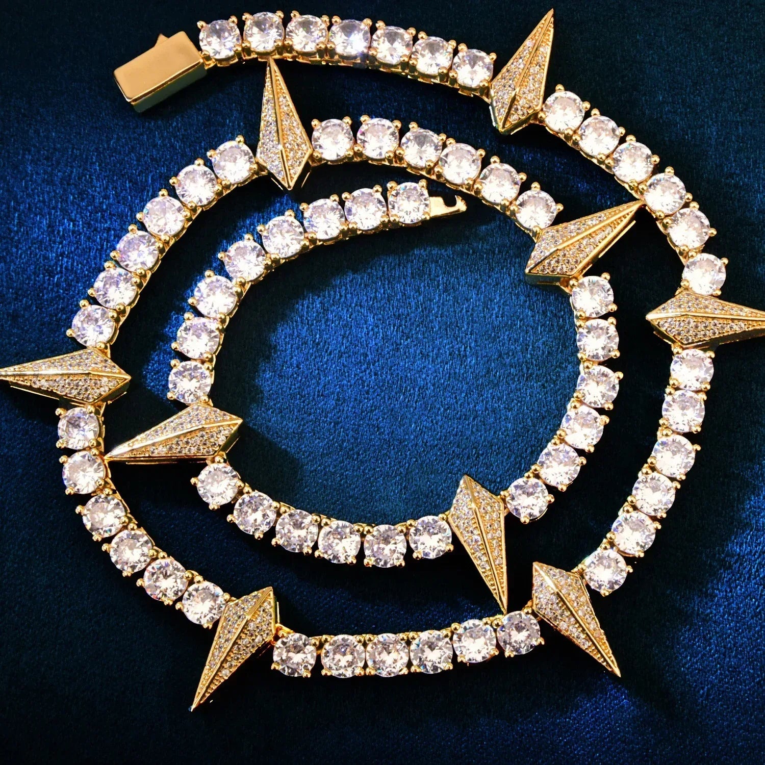 5mm Black Panther Style Chain Necklace with Zircon | Trendy Hip Hop Jewelry for Men | Caratix Jewelry - CaratixJewelry