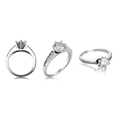 D Color VVS1 Moissanite Ring | S925 Sterling Silver | Caratix