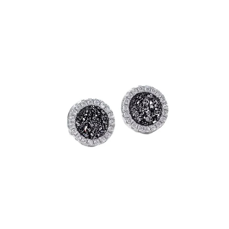 Premium Mens Sparkling Magnetic Studs - Sleek Minimalist Style