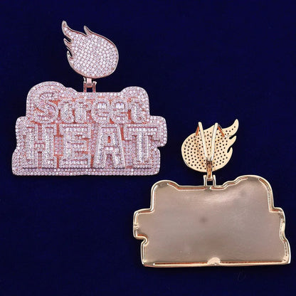 Women's Urban Graffiti Word Necklace | Hip Hop Baddie Jewelry - CaratixJewelry